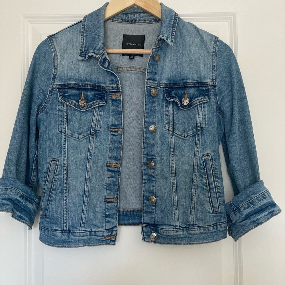 Dynamite Blue Denim Jacket - US S